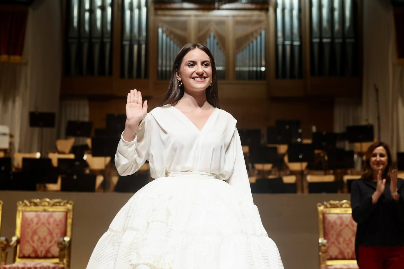 Ensayo de la exaltación de las falleras mayores de Valencia