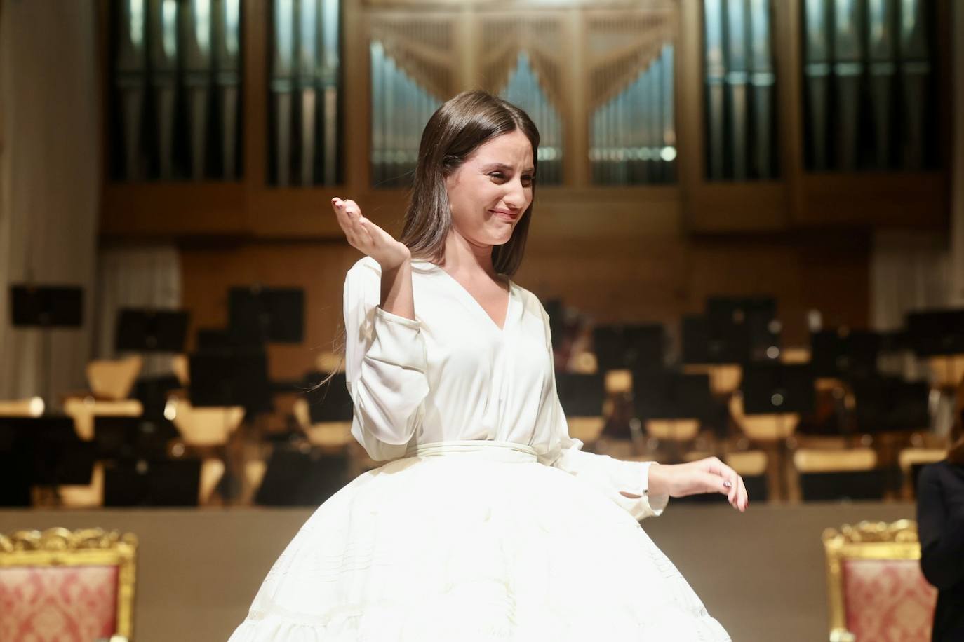 Ensayo de la exaltación de las falleras mayores de Valencia