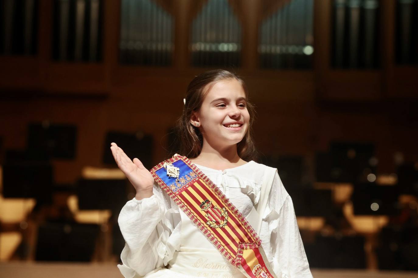 Ensayo de la exaltación de las falleras mayores de Valencia