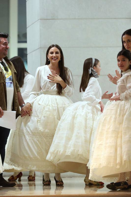 Ensayo de la exaltación de las falleras mayores de Valencia