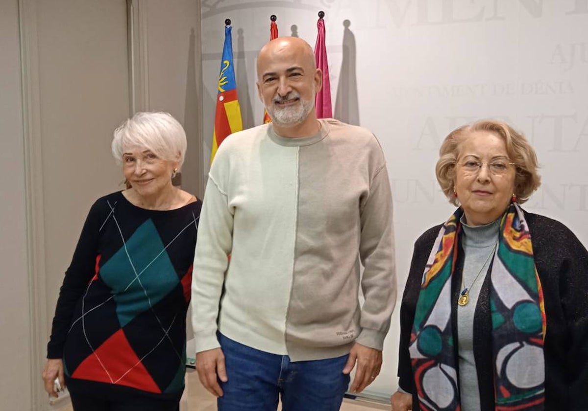 Marisa Ferrándiz, Javier Scotto y Ana Albarracín.