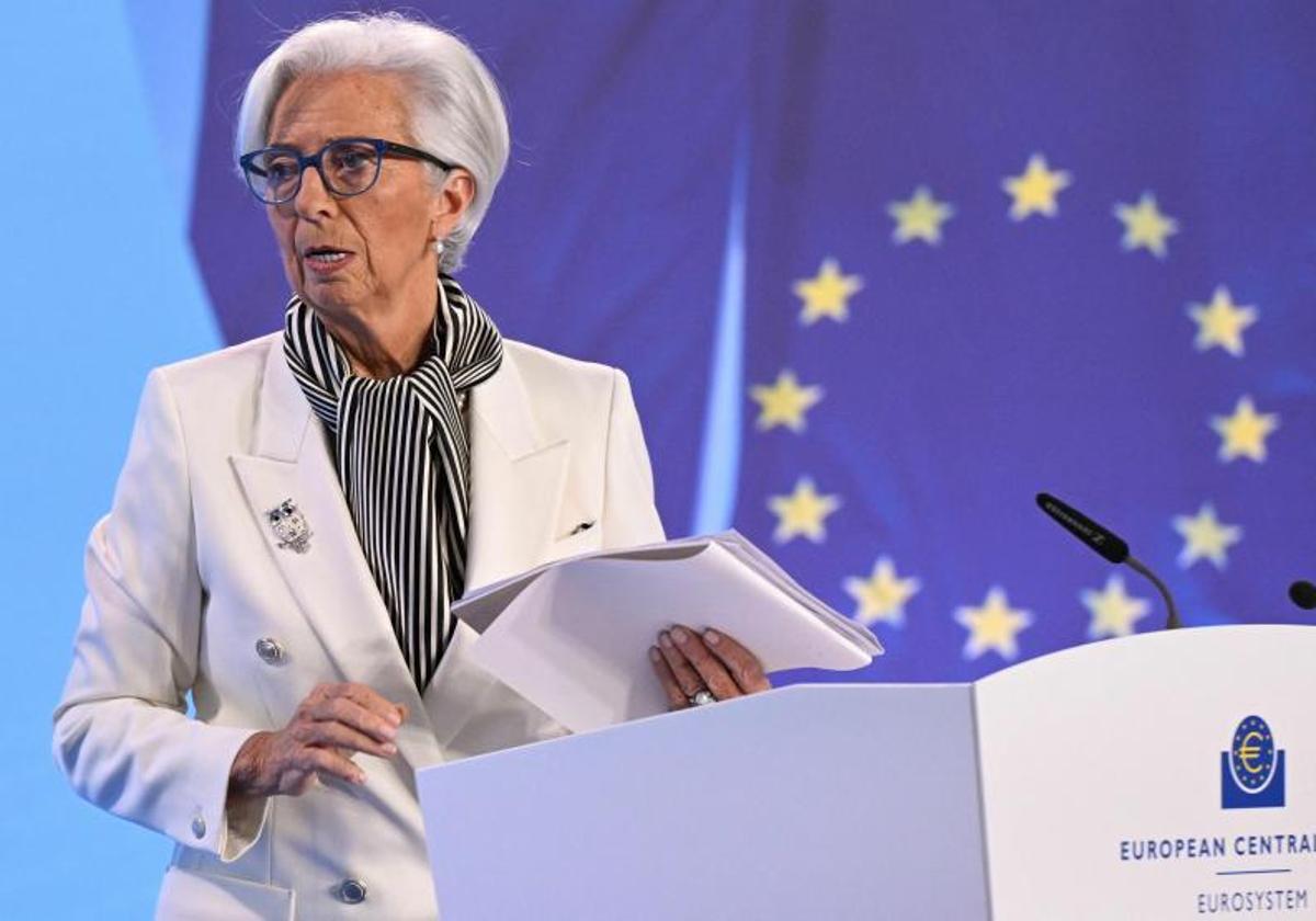 Christine Lagarde.