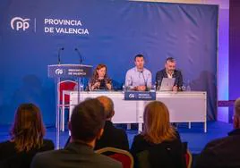 El líder del PP en la provincia de Valencia, Vicent Mompó.