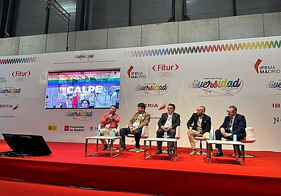 La presentación en Fitur dl CalPride.