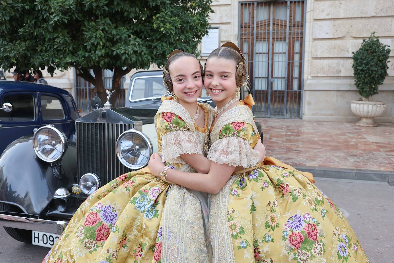 La exaltación de Marina García, fallera mayor infantil de Valencia 2024, en imágenes