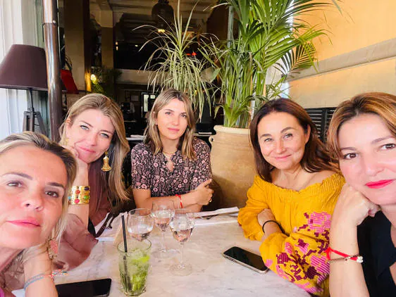 Paloma Tárrega, Elena Meléndez, Ángela Pla, Eva Marcellán y Ana Varela.