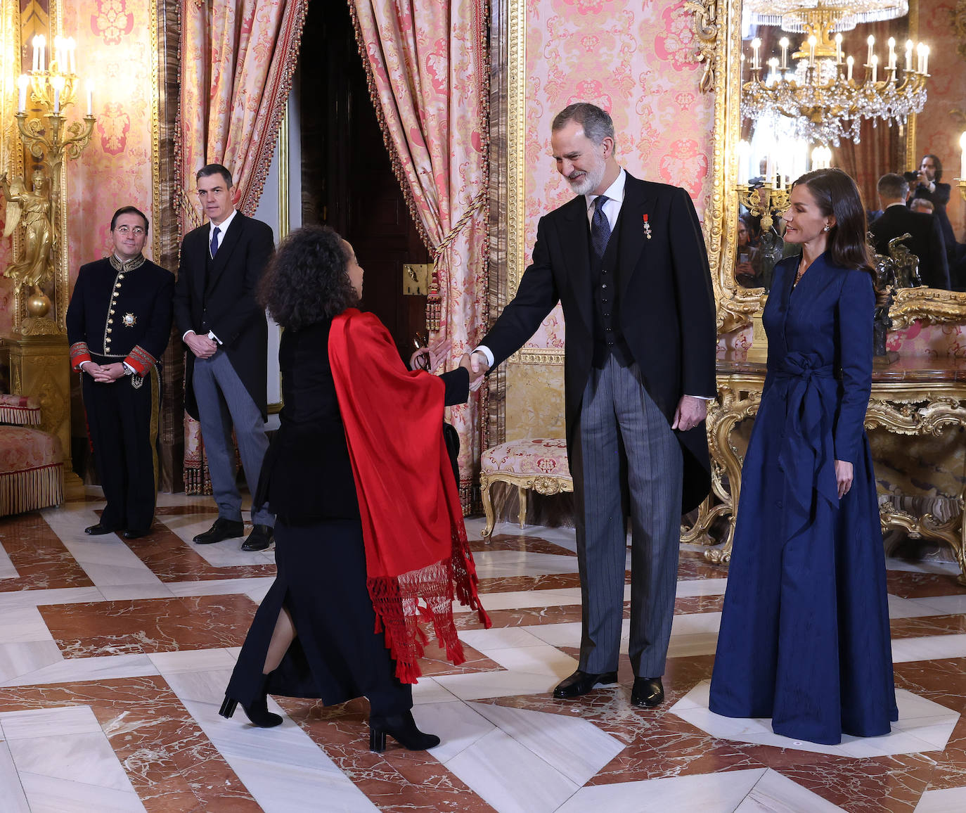 Los Reyes ofrecen la recepción anual al Cuerpo Diplomático acreditado en España