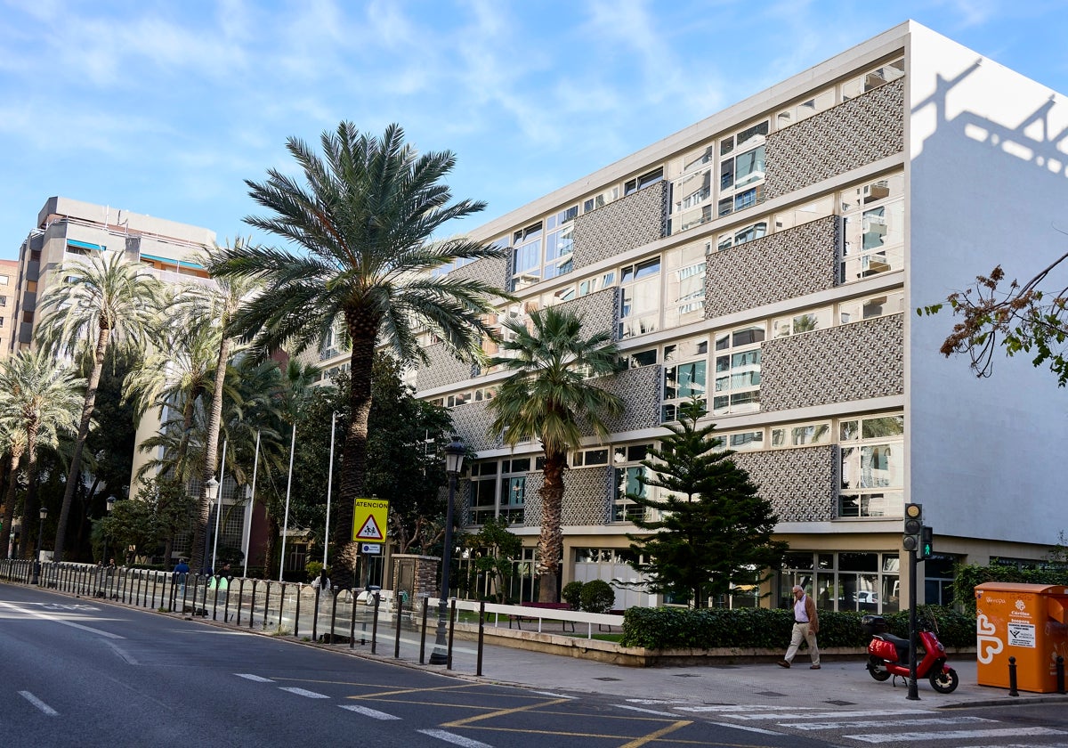 Colegio Alemán, en la calle Jaime Roig.