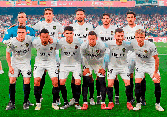 Once inicial que se enfrentó al Barça en la final de Copa del Rey de 2019 en el Villamarín.
