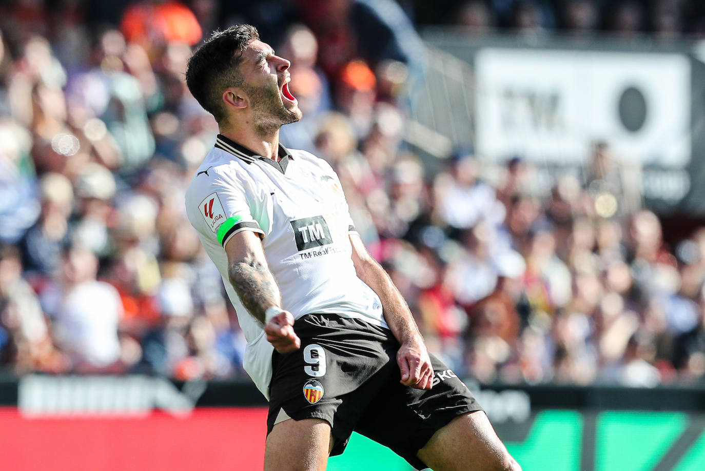 Las mejores imágenes del partido Valencia CF - Almería