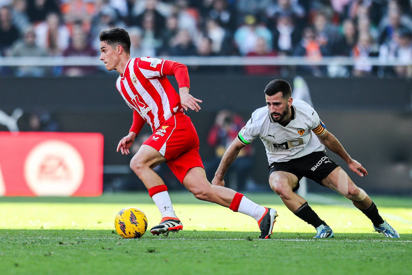 Las mejores imágenes del partido Valencia CF - Almería