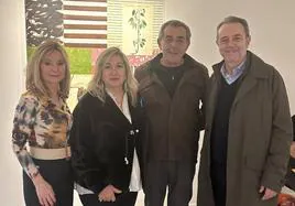 Ana Ibáñez, Sara Joudi, Jose Galindo y Jose María Vidal.