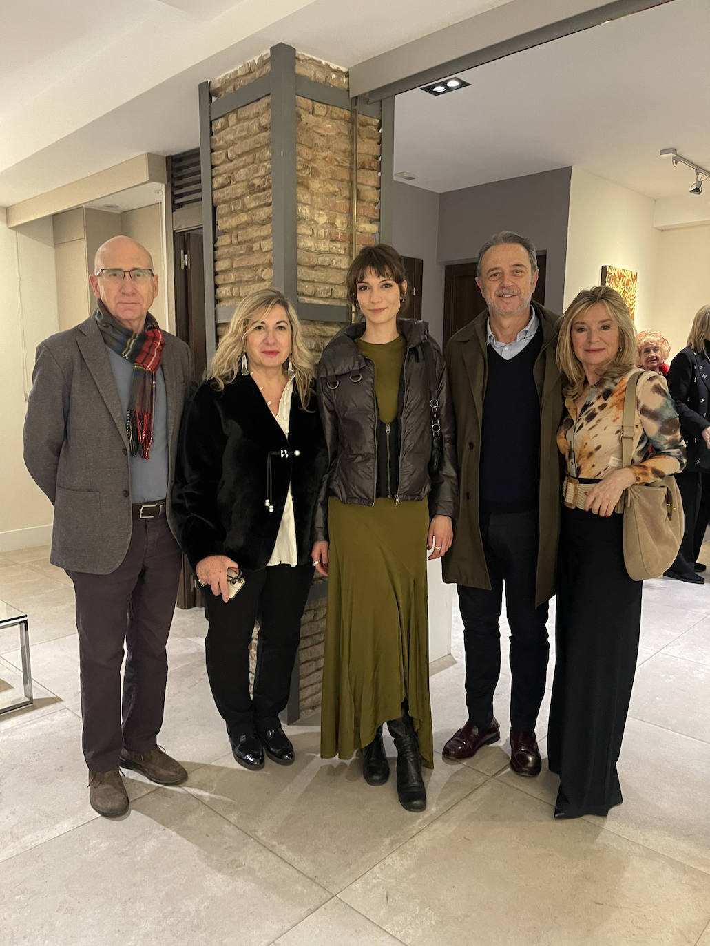 Jose María Bordes, Sara Joudi, Marina Marcos, Jose María Vidal y Ana Ibáñez.