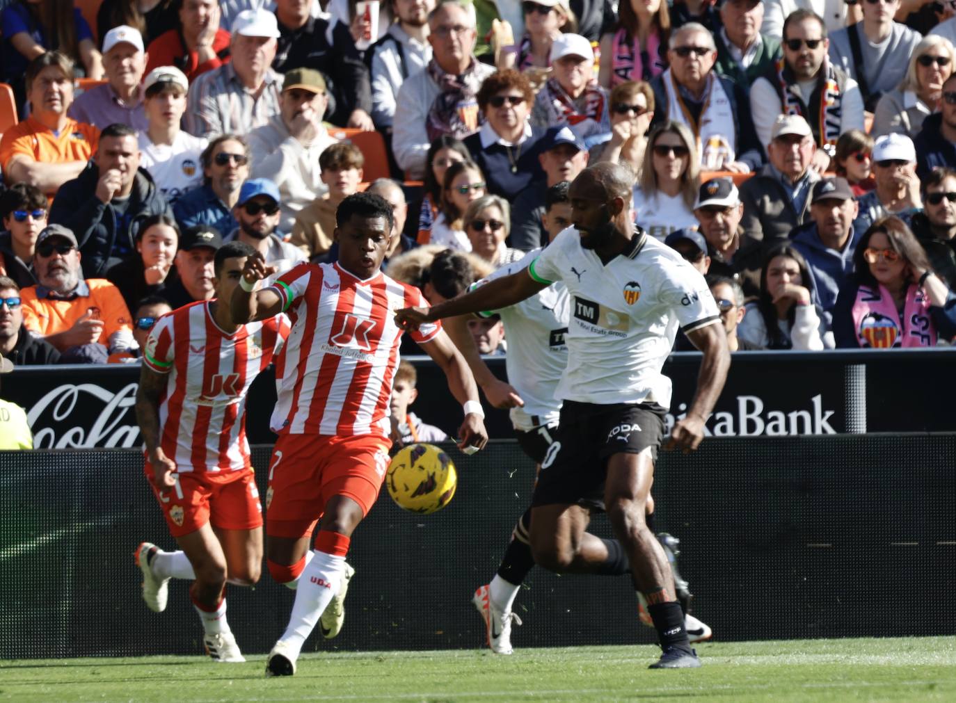 Las mejores imágenes del partido Valencia CF - Almería