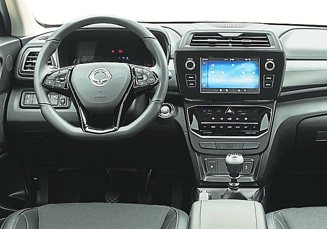 Interior con todo lo necesario y sin elementos extravagantes.