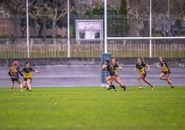 Les Abelles-La Cuina frente al Getxo Rugby en la séptima jornada de la División de Honor
