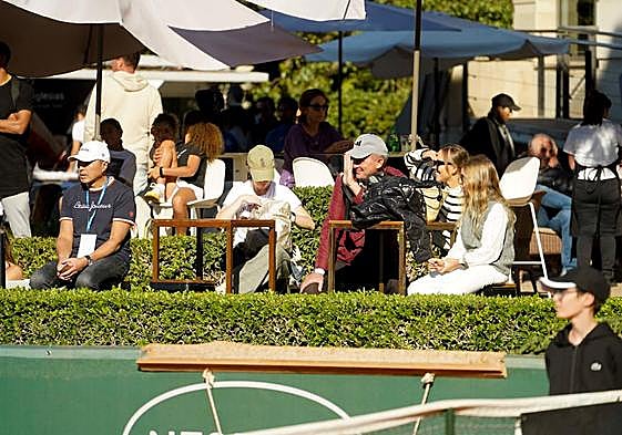 Asistentes a un torneo en el Club de Tenis Valencia, hace unos meses.