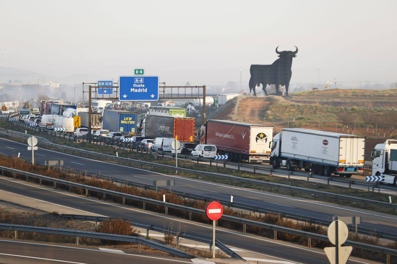 Fotos de la tractorada en Valencia y el resto de España