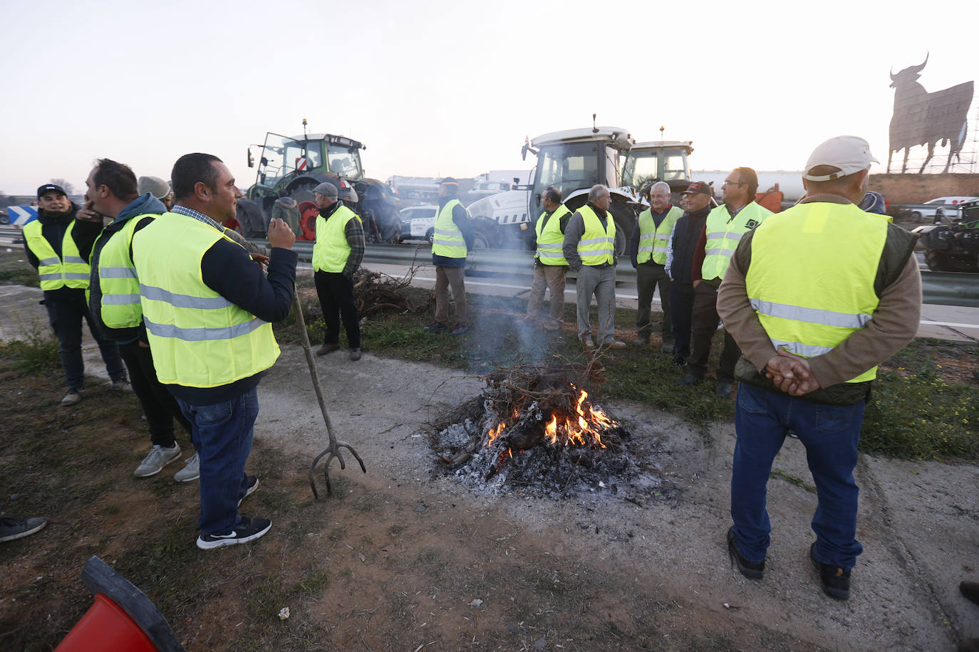 Fotos de la tractorada en Valencia y el resto de España