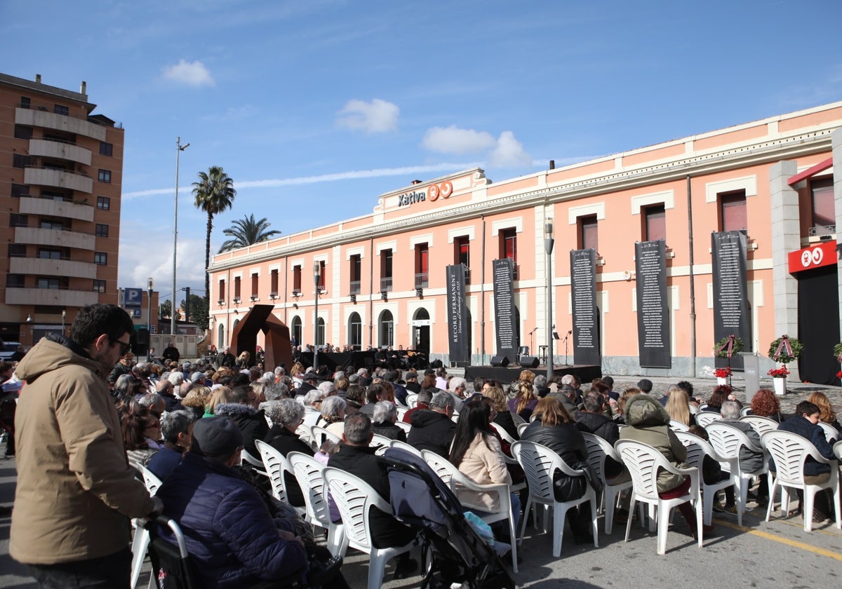 Acto de homenaje de 2023.