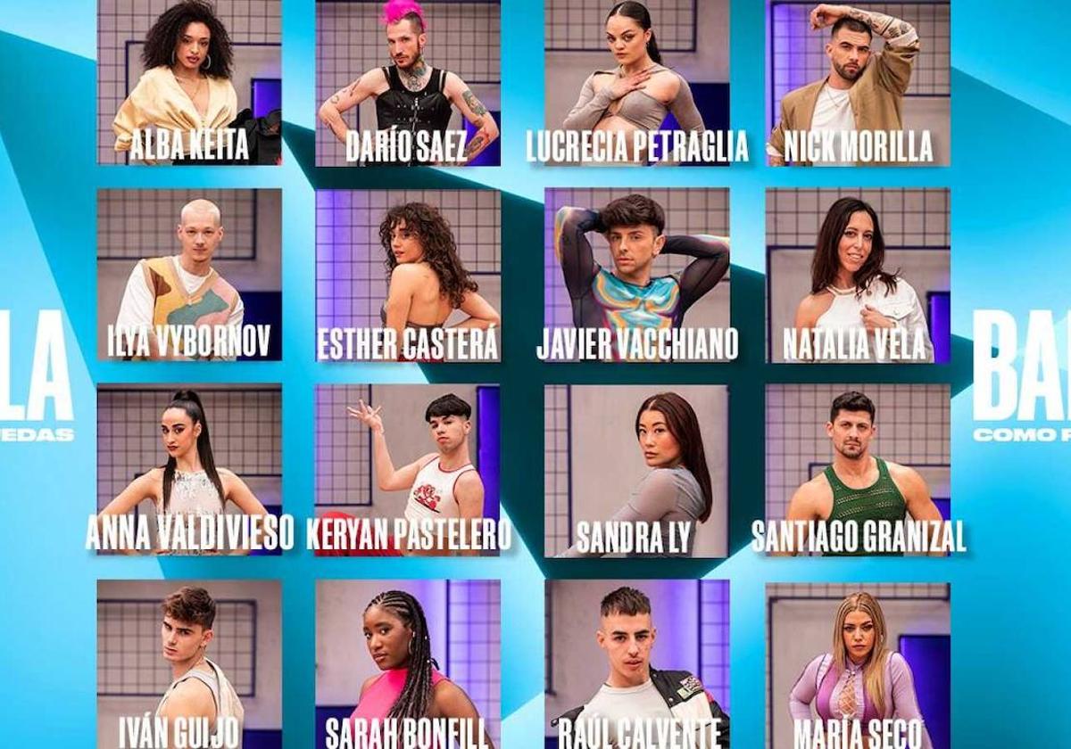 Todos los bailarines del programa.