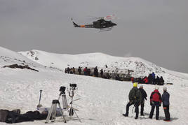 Así se grabó la película 'La sociedad de la nieve'