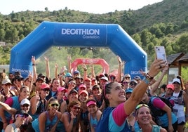 Las integrantes al finalizar la Woman Trail Vall d´Uixó 2022