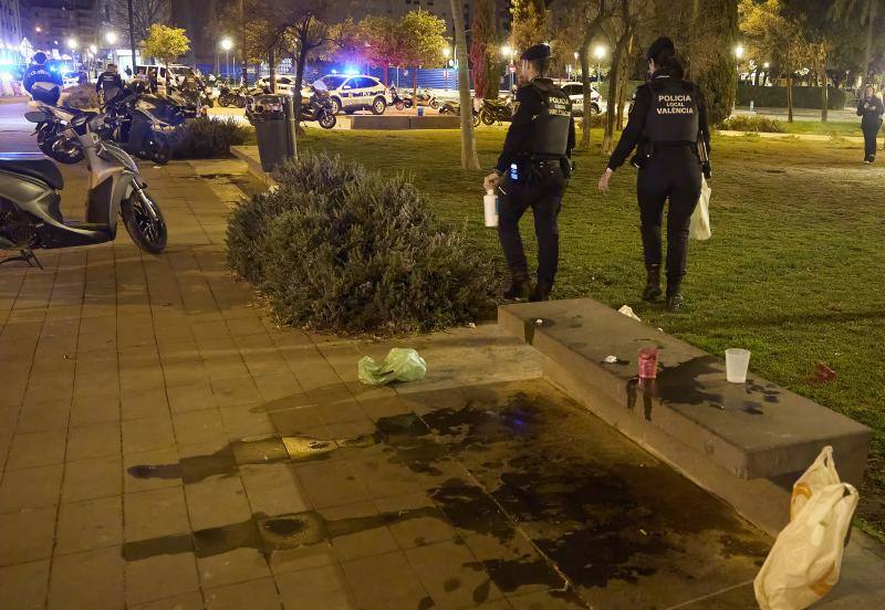 Una noche con la nueva brigada antibotellón