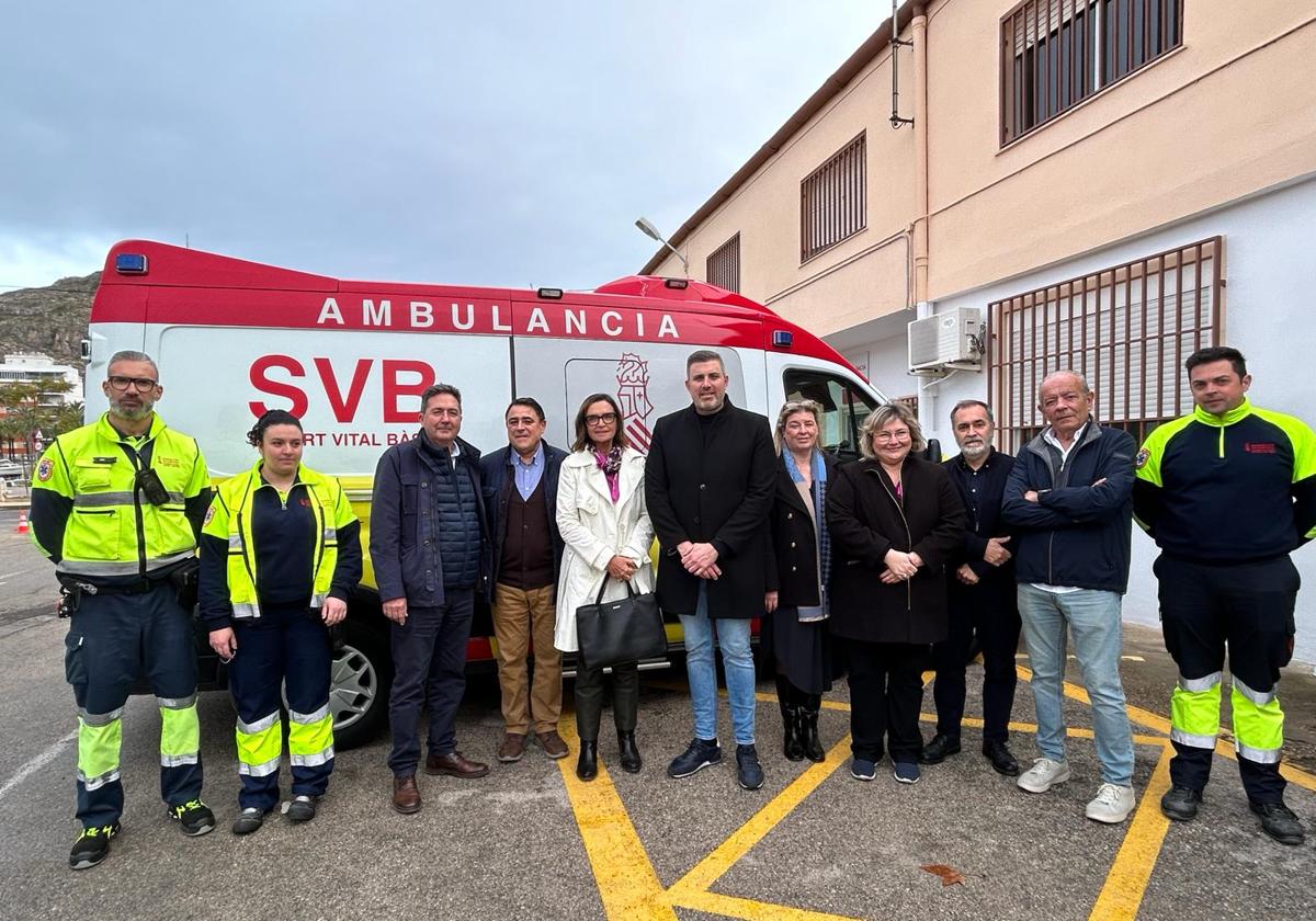 Inauguración de la sede de las ambulancias de Cullera.