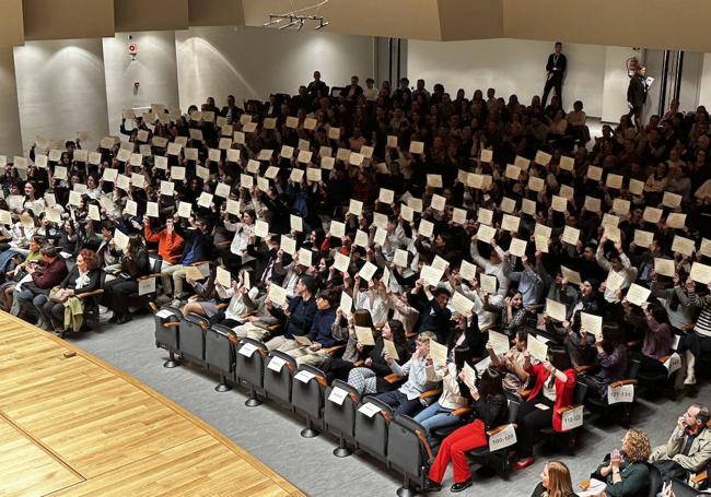 Los primeros 200 alumnos premiados.