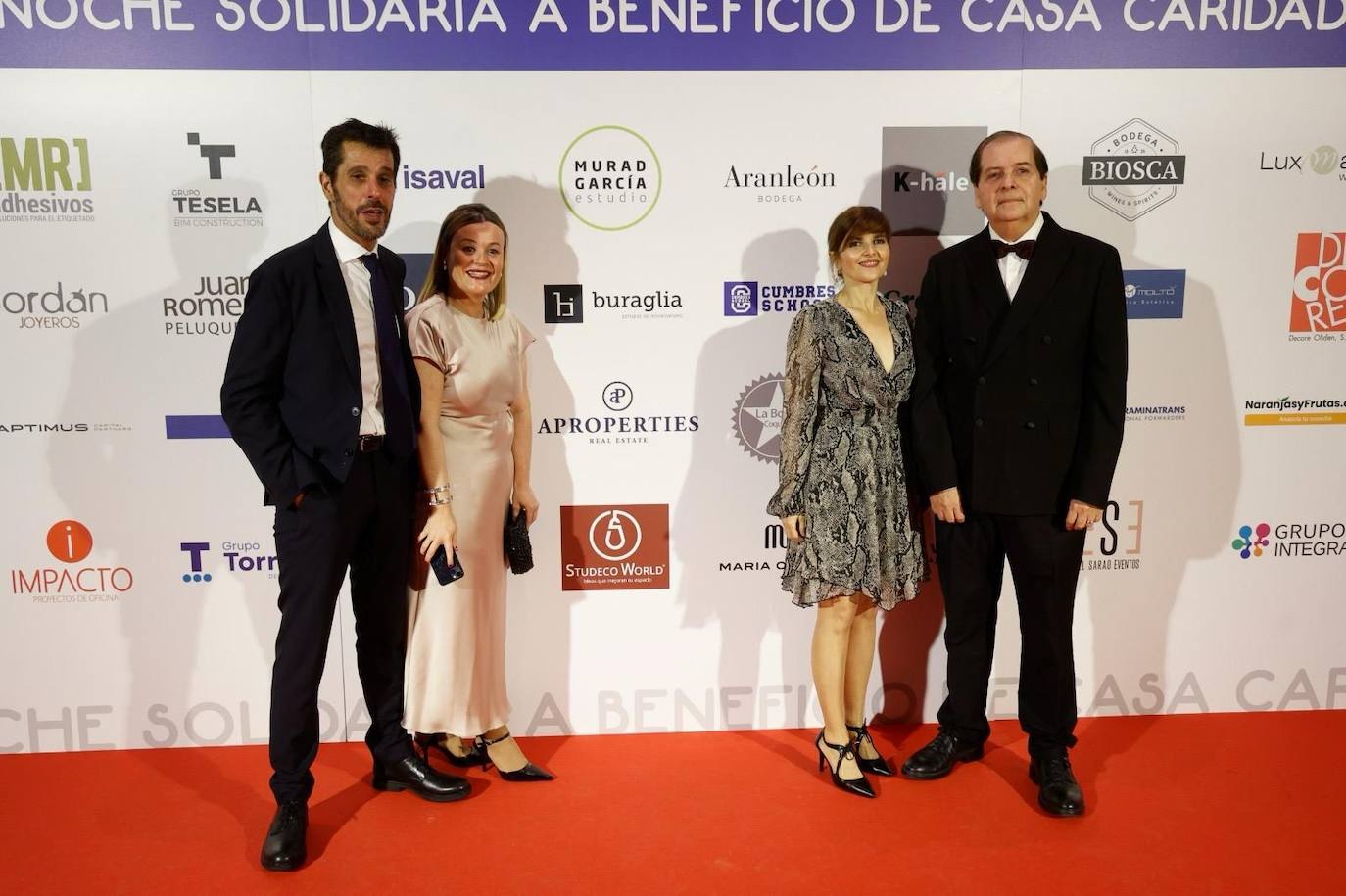 Fernando Reig, Laura Pérez, Amparo V y Carlos Montes.