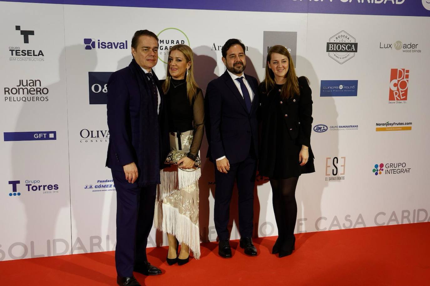 Joan M. Ibáñez, Paula Sáez, Nacho Gil y Yanina Pescador.