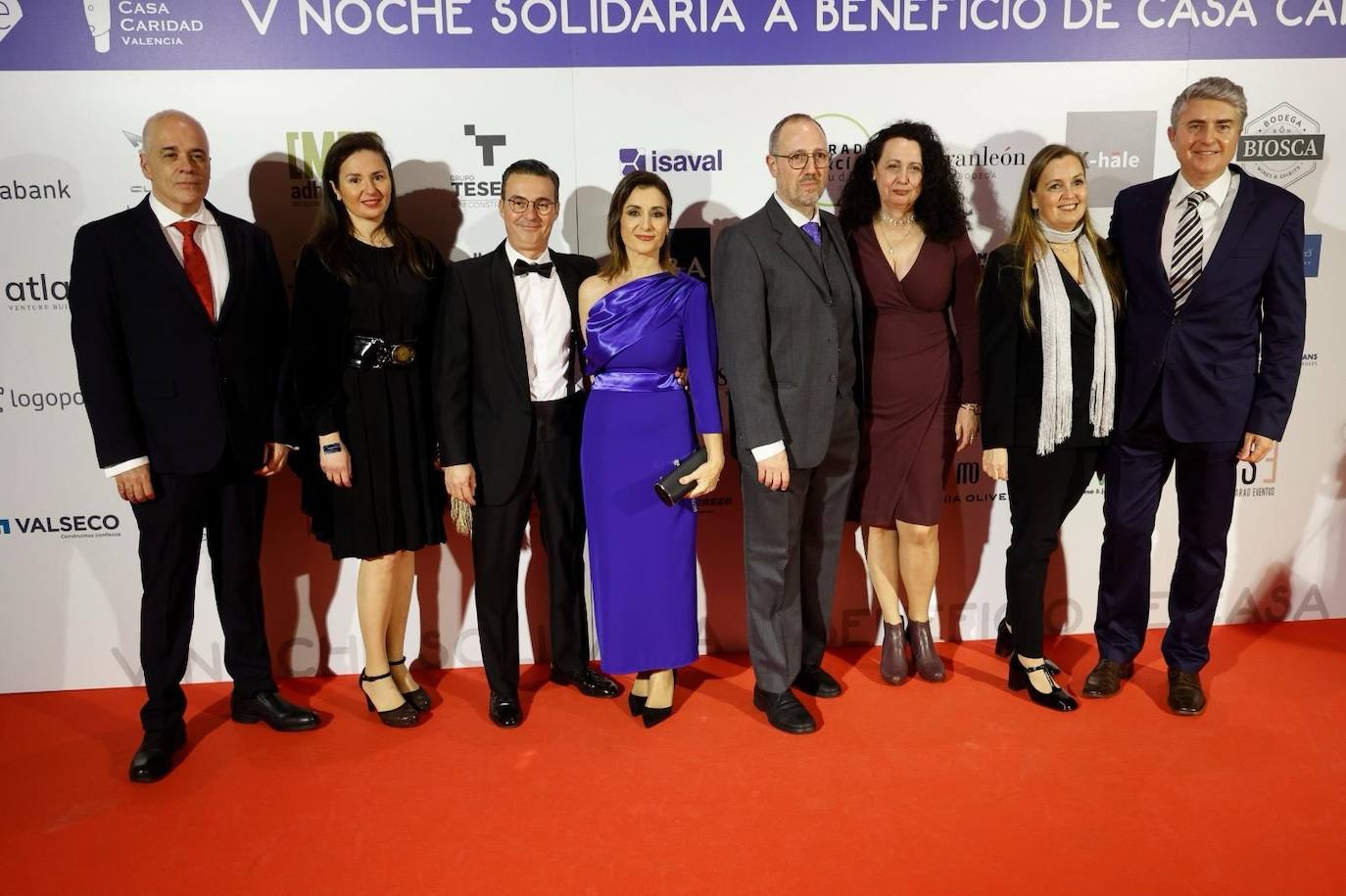 Juna César Gil, Mari Carmen Antón, César Hurtado, Sandra Gil, Guillermo Gil, María Polo, Rocío Carbonell y Miguel Ángel Giménez.