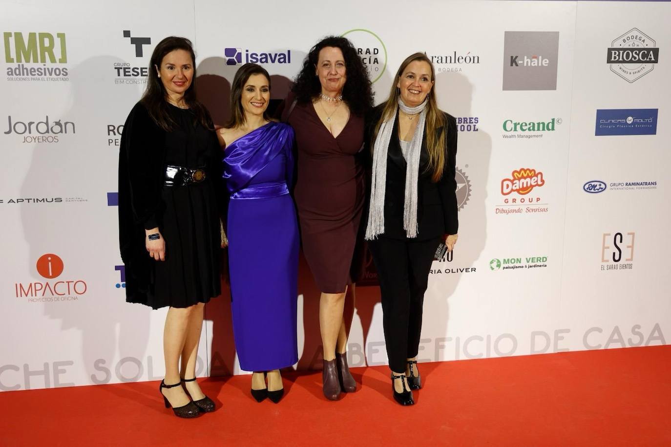 Mari Carmen Antón, Sandra Gil, María Polo y Rocío Carbonell.