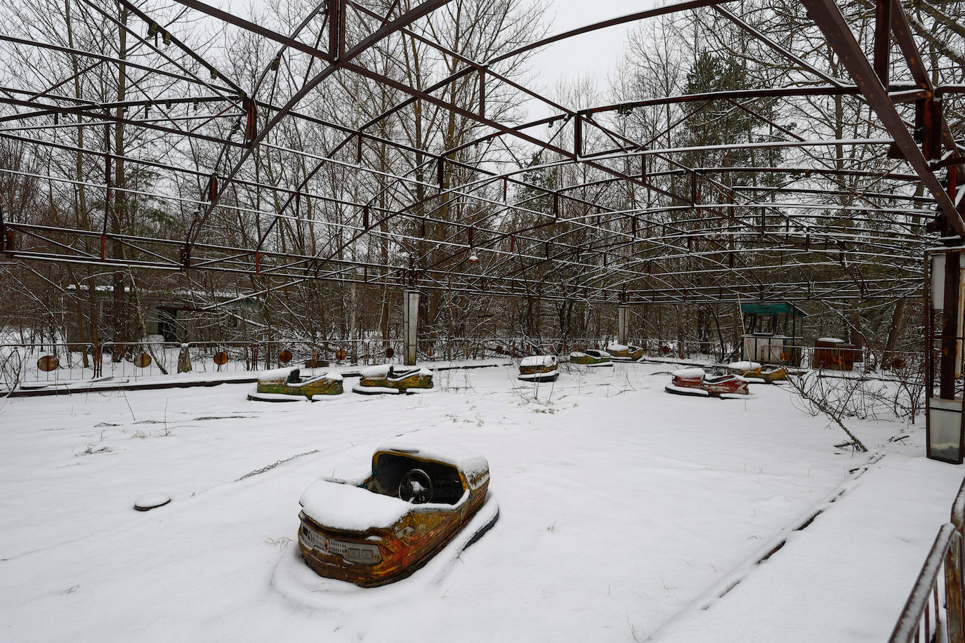 Pripyat, la &#039;ciudad fantasma&#039; construida junto a la Central Nuclear de Chernóbil