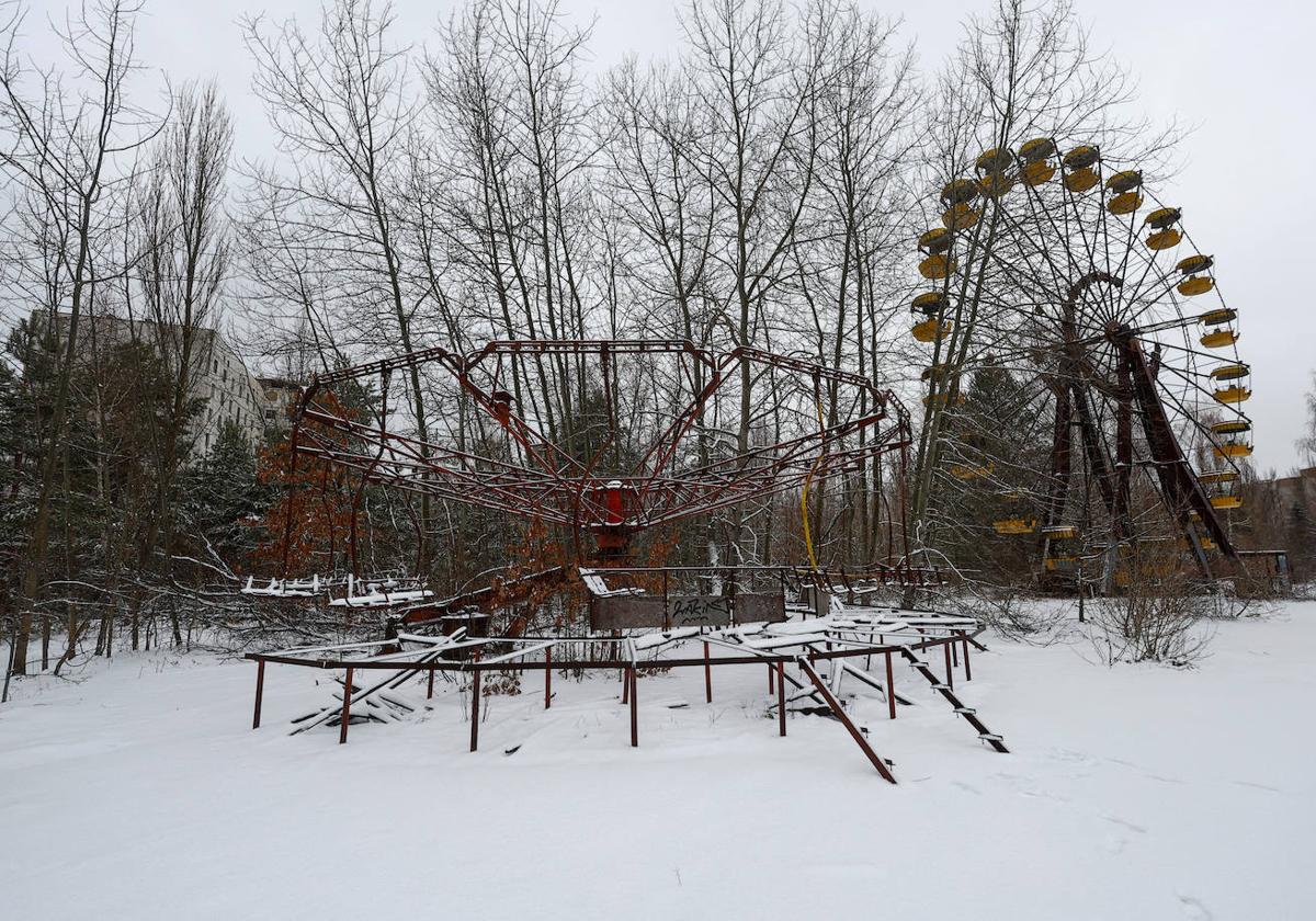 Pripyat, la &#039;ciudad fantasma&#039; construida junto a la Central Nuclear de Chernóbil