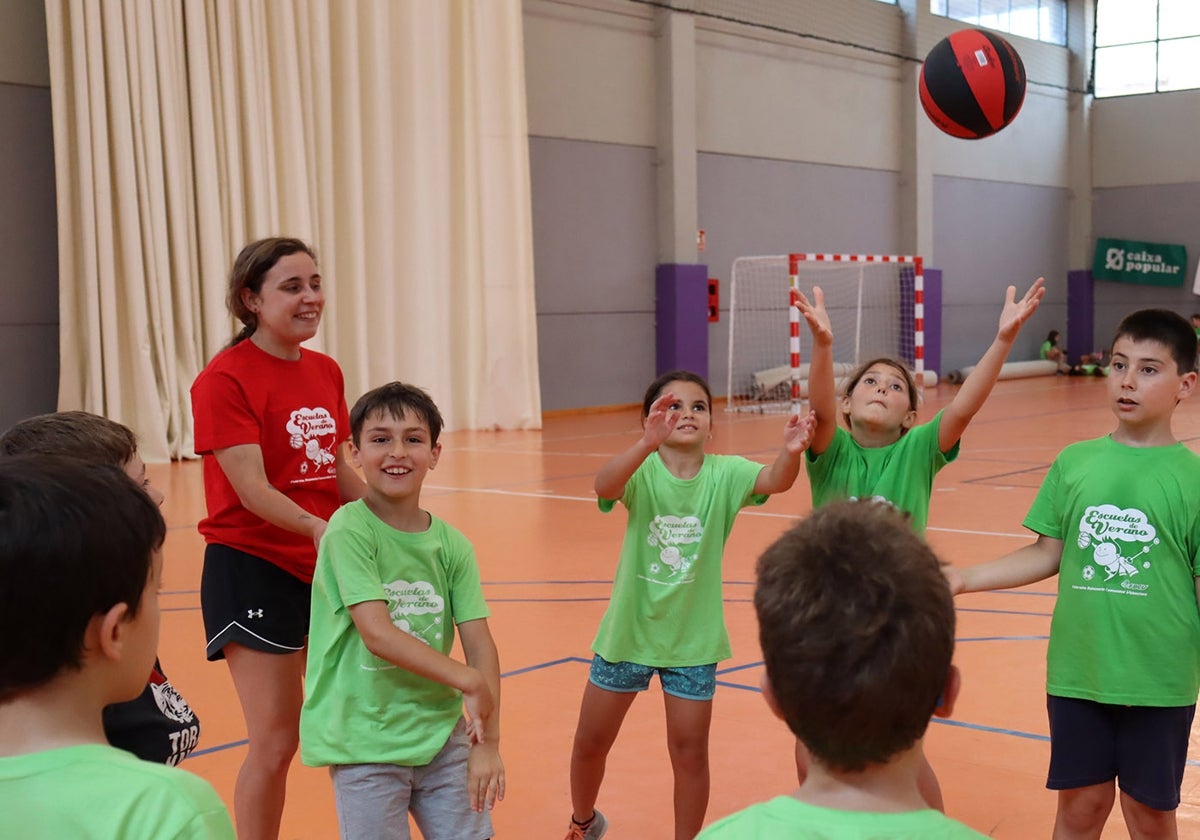 Los niños durante el campus de 2023.