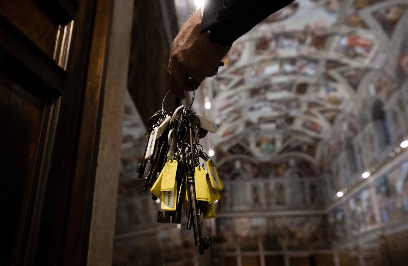 El guardián de las llaves de los Museos Vaticanos