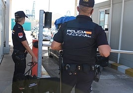 Imagen de archivo de un control policial.