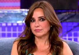 La presentadora valenciana Carmen Alcayde en el programa 'Sálvame' de Telecinco.