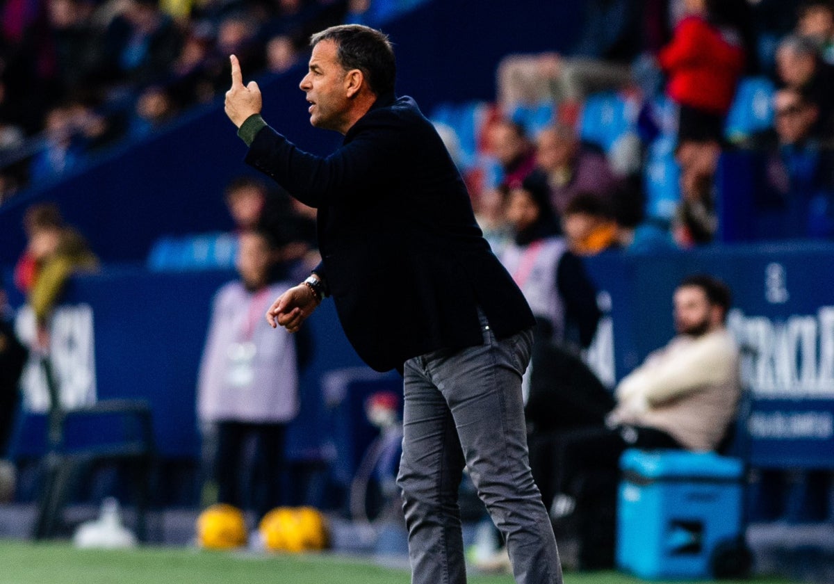 Javi Calleja, durante un partido con el Levante.