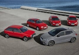 El diseño de Giugiaro sigue inspirando al Seat Ibiza hoy en día.