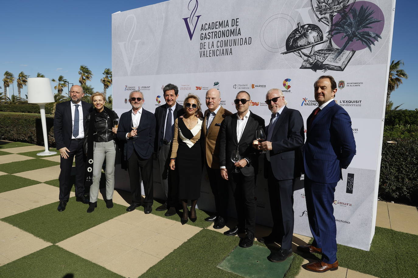 Cristobal Martí, Mercedes González, Sergio Terol, José Miguel Láinez, Belén Arias, Máximo Buch, Javier Monedero, Ricardo Císcar y Luis Lluch.