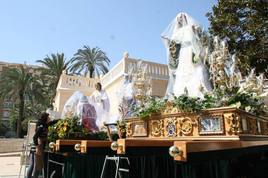 La Semana Santa de Alicante en una foto de archivo