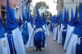Fotografía de una de las principales procesiones de Alzira