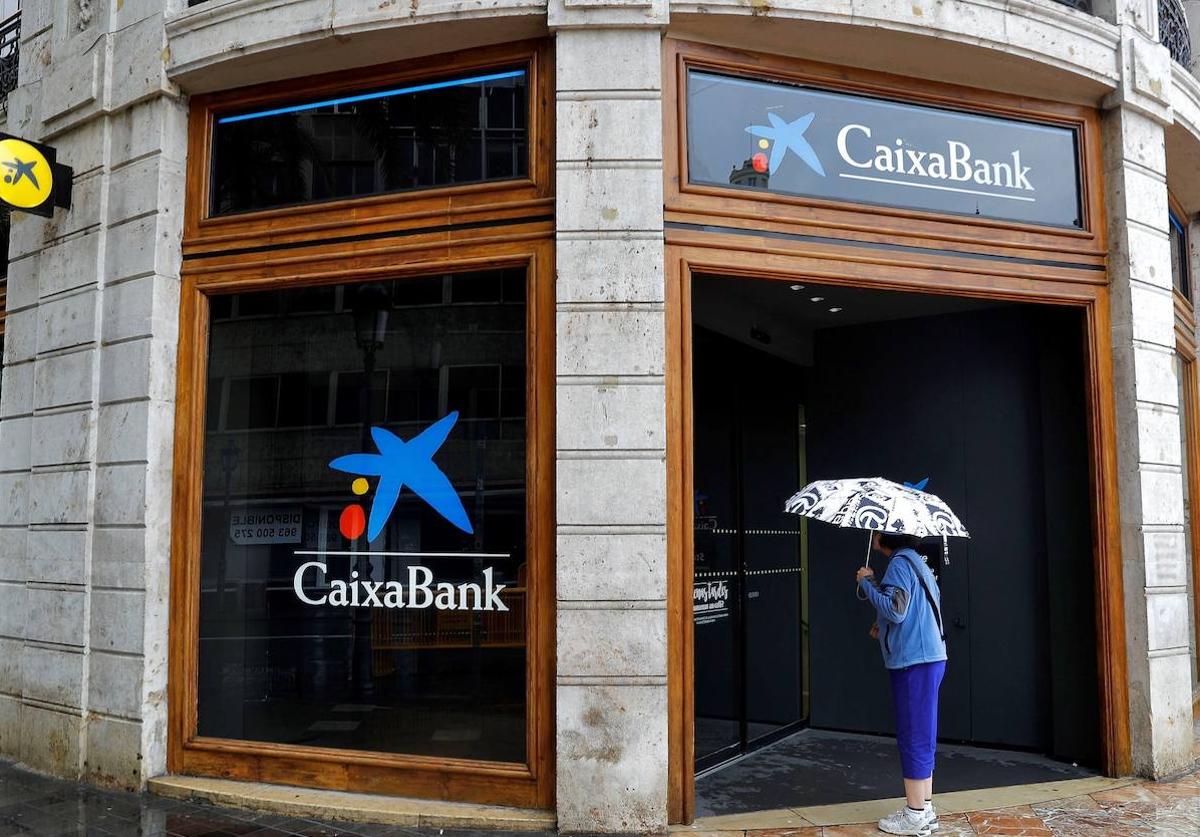 Una oficina de Caixabank.