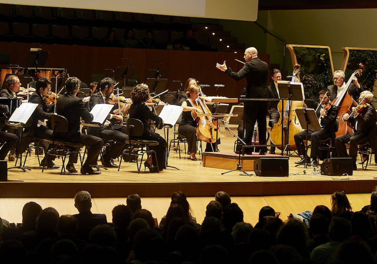 Concierto en el Palau de la Música en una imagen de archivo.