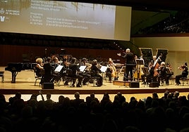Concierto en el Palau de la Música en una imagen de archivo.