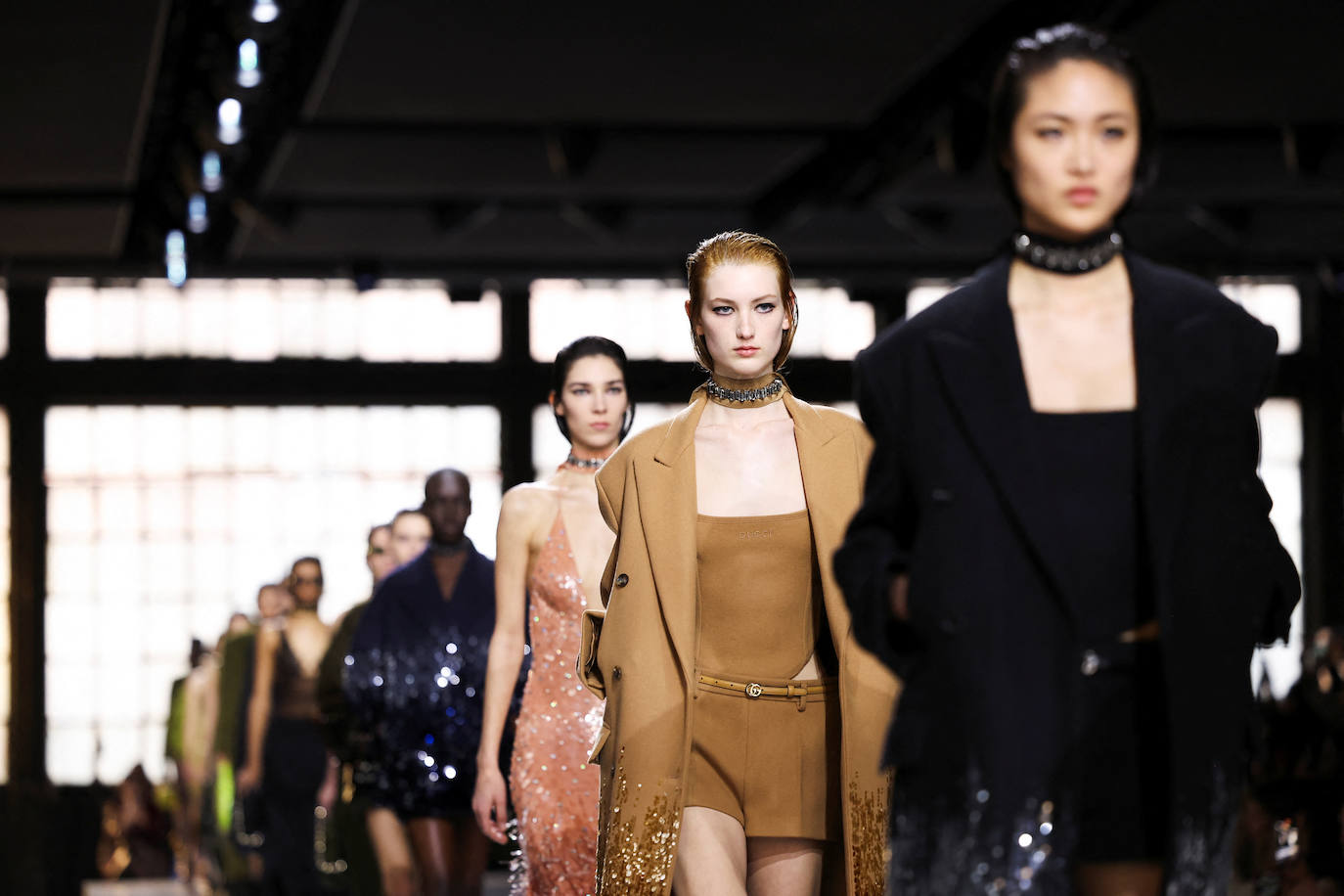 Fotos: el nuevo Gucci deslumbra en la pasarela de Milán