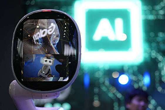 Exposición de un robot este lunes en la MWC